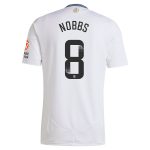 aston villa wsl adidas away shirt 2024-25 with nobbs 8 printing Collection | Authentic Aston Villa Shirts