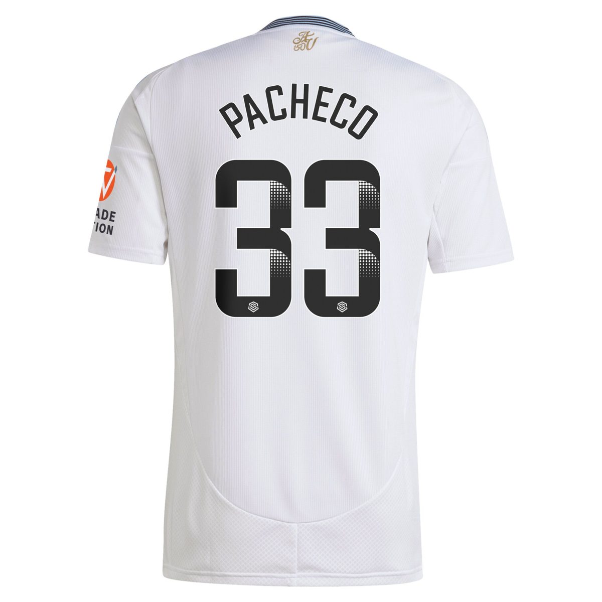 aston villa wsl adidas away shirt 2024-25 with pacheco 33 printing Collection | Authentic Aston Villa Shirts