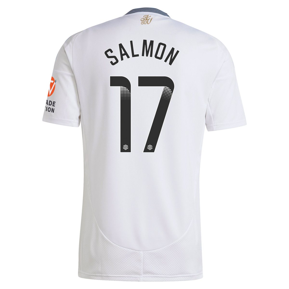 aston villa wsl adidas away shirt 2024-25 with salmon 17 printing Collection | Authentic Aston Villa Shirts