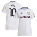 aston villa wsl adidas away shirt 2024-25 – womens with dali 10 printing Collection | Authentic Aston Villa Shirts