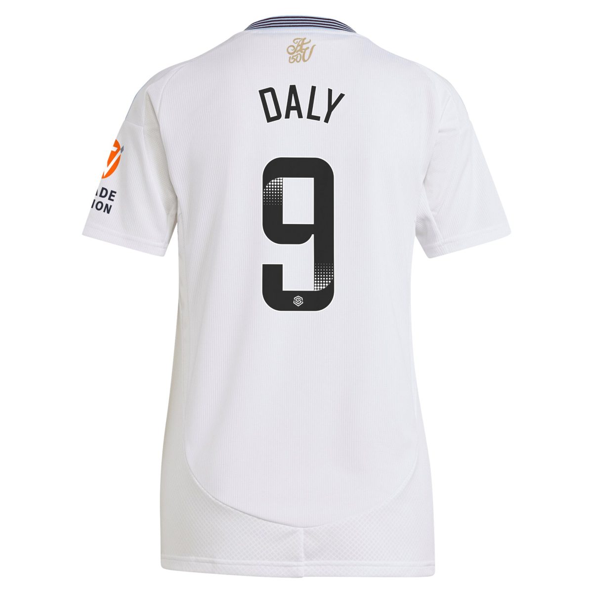 aston villa wsl adidas away shirt 2024-25 – womens with daly 9 printing Collection | Authentic Aston Villa Shirts