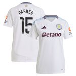 aston villa wsl adidas away shirt 2024-25 – womens with parker 15 printing Collection | Authentic Aston Villa Shirts