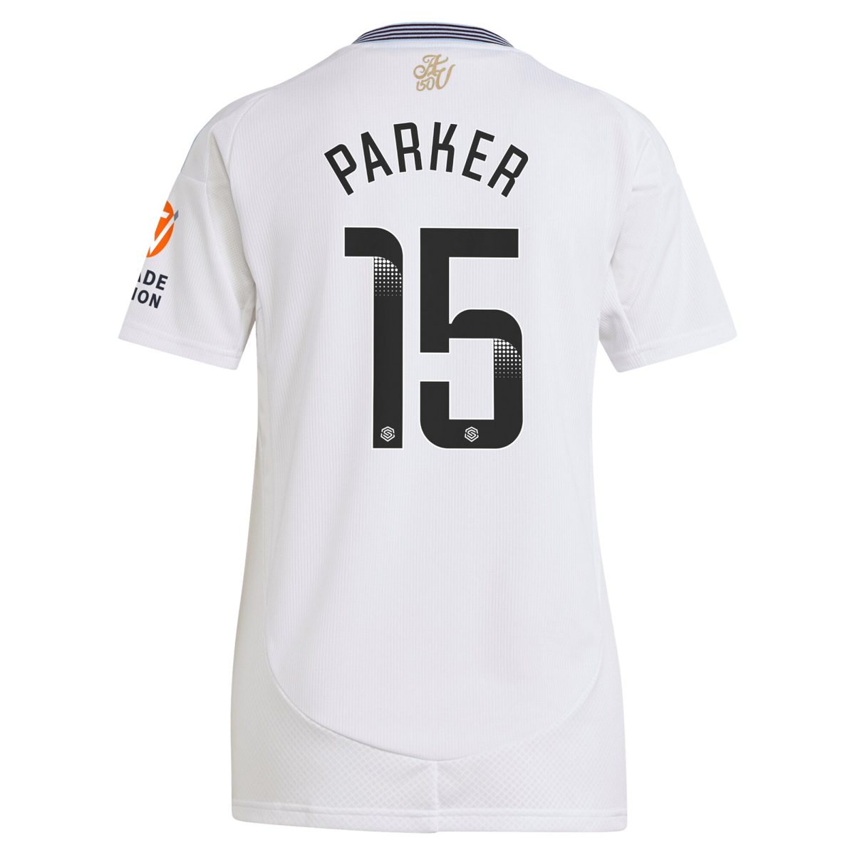 aston villa wsl adidas away shirt 2024-25 – womens with parker 15 printing Collection | Authentic Aston Villa Shirts