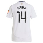 aston villa wsl adidas away shirt 2024-25 – womens with turner 14 printing Collection | Authentic Aston Villa Shirts
