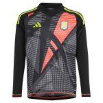 aston villa wsl adidas goalkeeper shirt 2024-25 – long sleeve – kids with d8217angelo 1 printing Collection | Authentic Aston Villa Shirts