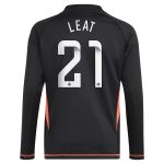 aston villa wsl adidas goalkeeper shirt 2024-25 – long sleeve – kids with leat 21 printing Collection | Authentic Aston Villa Shirts
