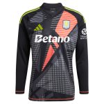 aston villa wsl adidas goalkeeper shirt 2024-25 – long sleeve with d8217angelo 1 printing Collection | Authentic Aston Villa Shirts