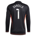 aston villa wsl adidas goalkeeper shirt 2024-25 – long sleeve with d8217angelo 1 printing Collection | Authentic Aston Villa Shirts