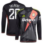 aston villa wsl adidas goalkeeper shirt 2024-25 – long sleeve with talbert 26 printing Collection | Authentic Aston Villa Shirts
