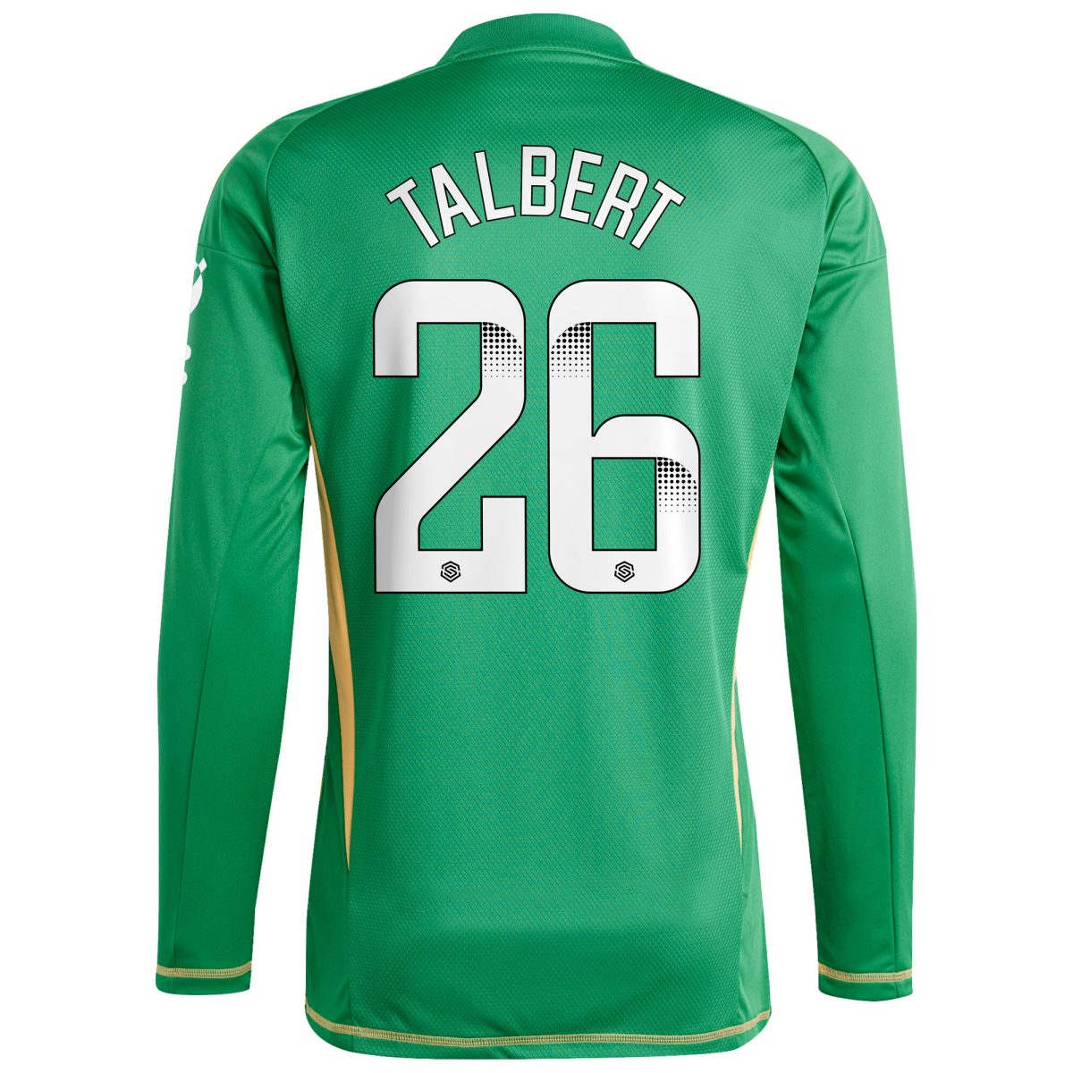 aston villa wsl adidas goalkeeper shirt 2024-25 – long sleeve with talbert 26 printing 202849399 Collection | Authentic Aston Villa Shirts