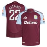 aston villa wsl adidas home authentic shirt 2024-25 with baijings 22 printing Collection | Authentic Aston Villa Shirts