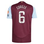aston villa wsl adidas home authentic shirt 2024-25 with corsie 6 printing Collection | Authentic Aston Villa Shirts