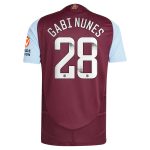 aston villa wsl adidas home authentic shirt 2024-25 with gabi nunes 28 printing Collection | Authentic Aston Villa Shirts