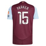 aston villa wsl adidas home authentic shirt 2024-25 with parker 15 printing Collection | Authentic Aston Villa Shirts