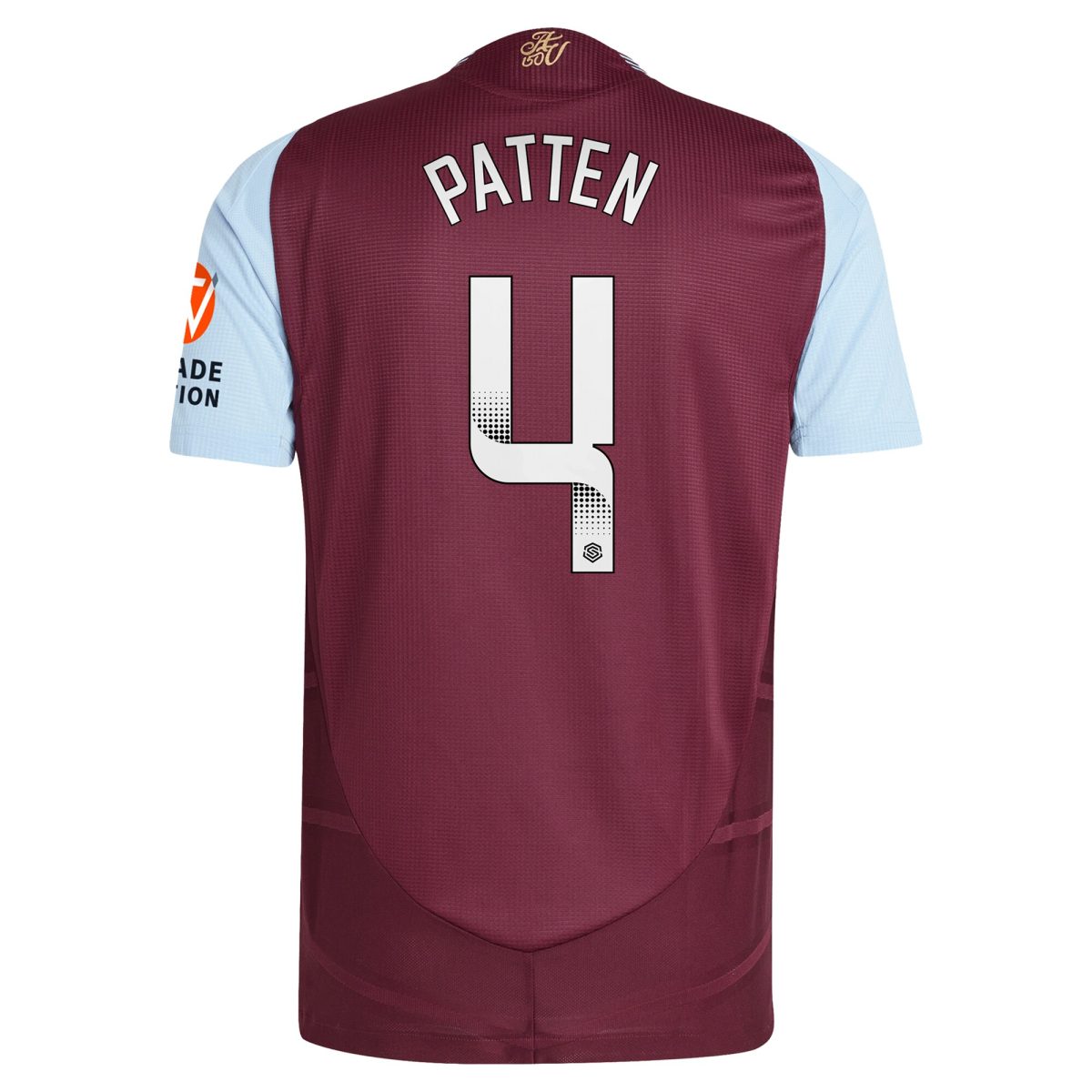 aston villa wsl adidas home authentic shirt 2024-25 with patten 4 printing Collection | Authentic Aston Villa Shirts