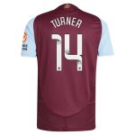 aston villa wsl adidas home authentic shirt 2024-25 with turner 14 printing Collection | Authentic Aston Villa Shirts