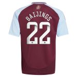 aston villa wsl adidas home shirt 2024-25 – kids with baijings 22 printing Collection | Authentic Aston Villa Shirts