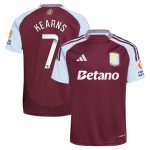 aston villa wsl adidas home shirt 2024-25 with kearns 7 printing Collection | Authentic Aston Villa Shirts