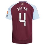 aston villa wsl adidas home shirt 2024-25 with patten 4 printing Collection | Authentic Aston Villa Shirts