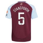 aston villa wsl adidas home shirt 2024-25 with staniforth 5 printing Collection | Authentic Aston Villa Shirts
