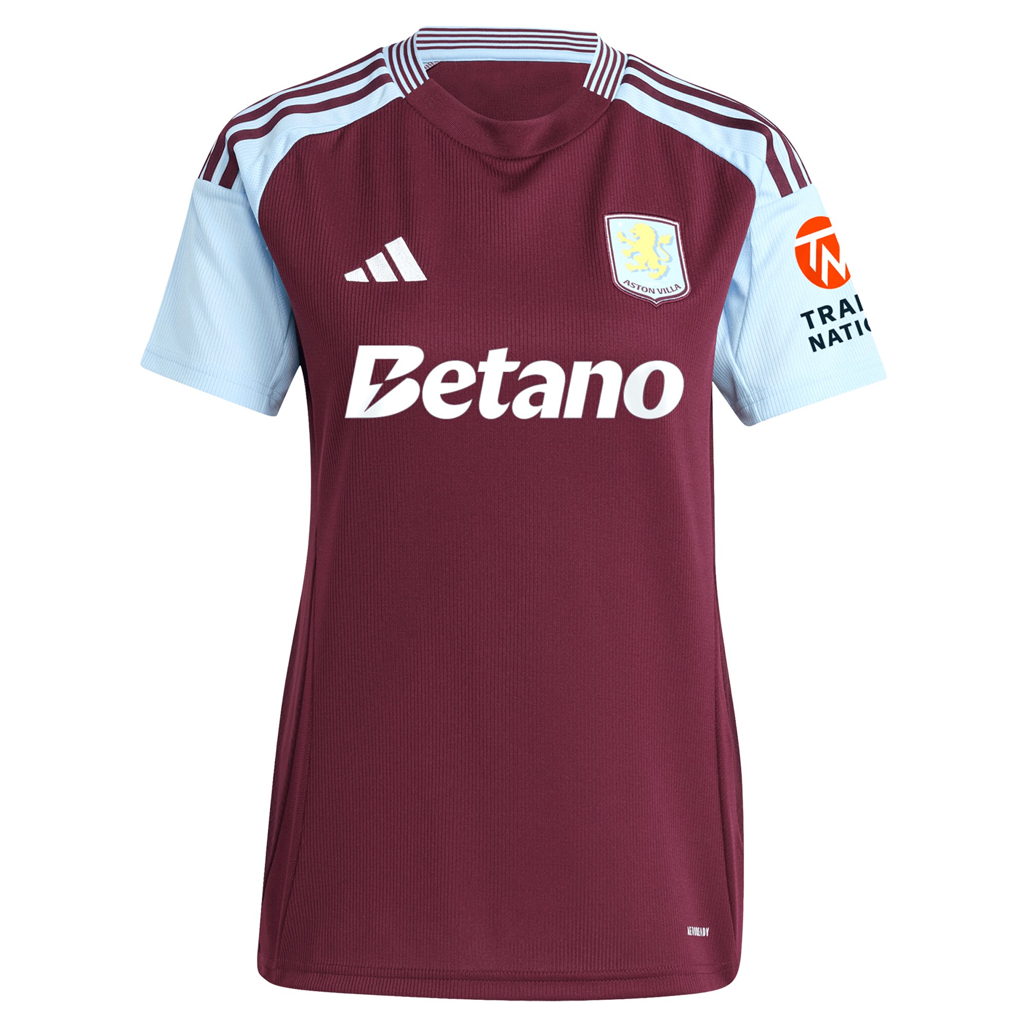 aston villa wsl adidas home shirt 2024-25 – womens with tomás 3 printing Collection | Authentic Aston Villa Shirts