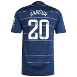 aston villa wsl adidas third authentic shirt 2024-25 with hanson 20 printing Collection | Authentic Aston Villa Shirts