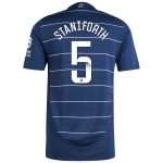 aston villa wsl adidas third authentic shirt 2024-25 with staniforth 5 printing Collection | Authentic Aston Villa Shirts