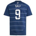 aston villa wsl adidas third shirt 2024-25 – kids with daly 9 printing Collection | Authentic Aston Villa Shirts