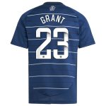 aston villa wsl adidas third shirt 2024-25 – kids with grant 23 printing Collection | Authentic Aston Villa Shirts