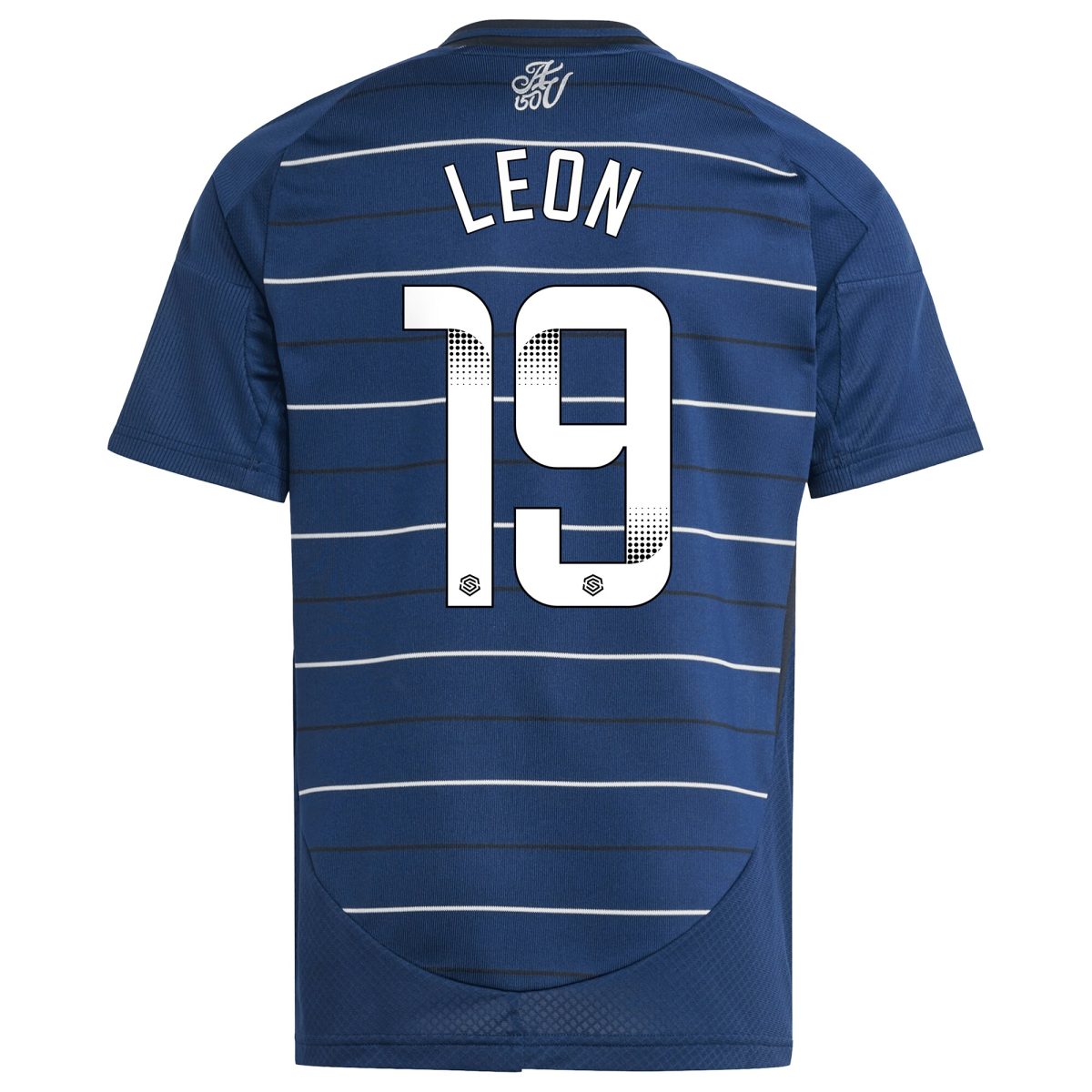 aston villa wsl adidas third shirt 2024-25 – kids with leon 19 printing Collection | Authentic Aston Villa Shirts