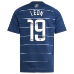 aston villa wsl adidas third shirt 2024-25 – kids with leon 19 printing Collection | Authentic Aston Villa Shirts