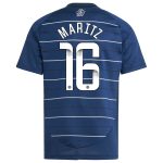 aston villa wsl adidas third shirt 2024-25 – kids with maritz 16 printing Collection | Authentic Aston Villa Shirts