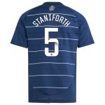 aston villa wsl adidas third shirt 2024-25 – kids with staniforth 5 printing Collection | Authentic Aston Villa Shirts