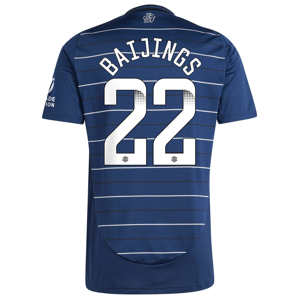 aston villa wsl adidas third shirt 2024-25 with baijings 22 printing Collection | Authentic Aston Villa Shirts