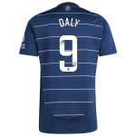 aston villa wsl adidas third shirt 2024-25 with daly 9 printing Collection | Authentic Aston Villa Shirts