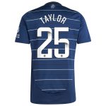 aston villa wsl adidas third shirt 2024-25 with taylor 25 printing Collection | Authentic Aston Villa Shirts
