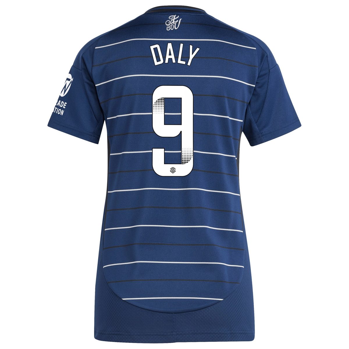 aston villa wsl adidas third shirt 2024-25 – womens with daly 9 printing Collection | Authentic Aston Villa Shirts