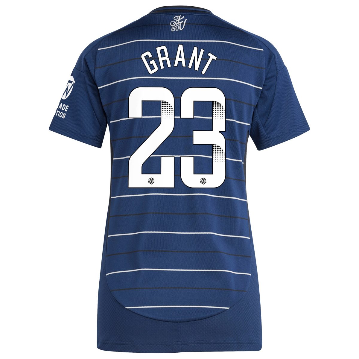 aston villa wsl adidas third shirt 2024-25 – womens with grant 23 printing Collection | Authentic Aston Villa Shirts