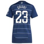aston villa wsl adidas third shirt 2024-25 – womens with grant 23 printing Collection | Authentic Aston Villa Shirts