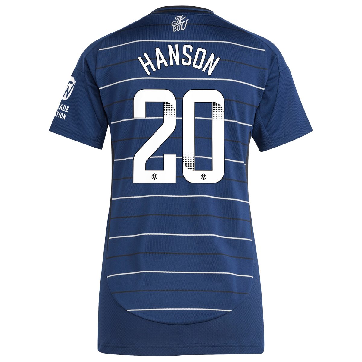 aston villa wsl adidas third shirt 2024-25 – womens with hanson 20 printing Collection | Authentic Aston Villa Shirts