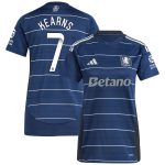 aston villa wsl adidas third shirt 2024-25 – womens with kearns 7 printing Collection | Authentic Aston Villa Shirts