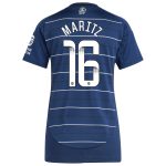 aston villa wsl adidas third shirt 2024-25 – womens with maritz 16 printing Collection | Authentic Aston Villa Shirts