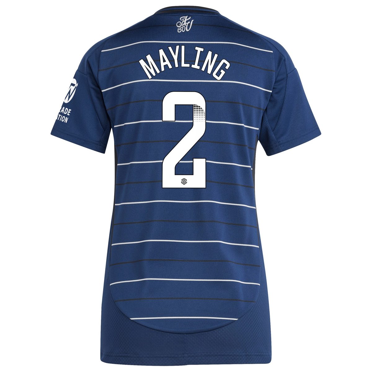 aston villa wsl adidas third shirt 2024-25 – womens with mayling 2 printing Collection | Authentic Aston Villa Shirts