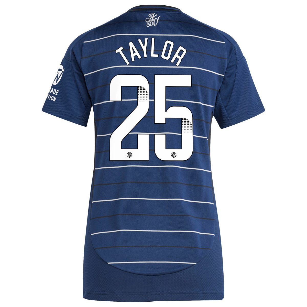 aston villa wsl adidas third shirt 2024-25 – womens with taylor 25 printing Collection | Authentic Aston Villa Shirts