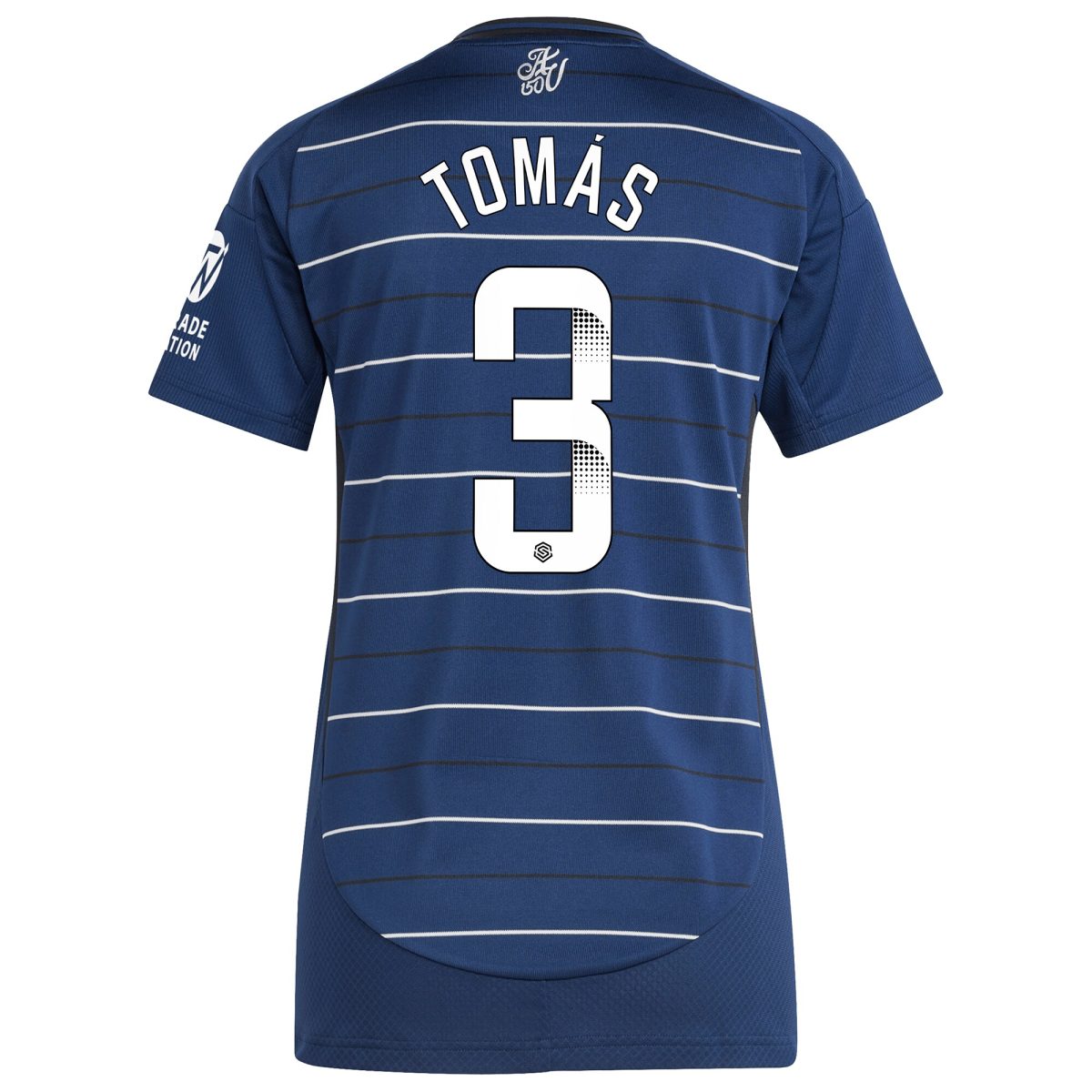 aston villa wsl adidas third shirt 2024-25 – womens with tomás 3 printing Collection | Authentic Aston Villa Shirts