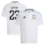 aston villa wsl away shirt 2024-25 – kids with grant 23 printing Collection | Authentic Aston Villa Shirts