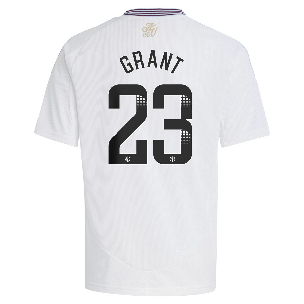 aston villa wsl away shirt 2024-25 – kids with grant 23 printing Collection | Authentic Aston Villa Shirts