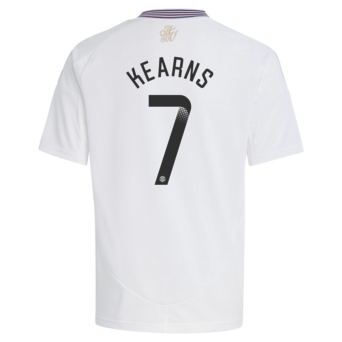 aston villa wsl away shirt 2024-25 – kids with kearns 7 printing Collection | Authentic Aston Villa Shirts