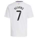 aston villa wsl away shirt 2024-25 – kids with kearns 7 printing Collection | Authentic Aston Villa Shirts