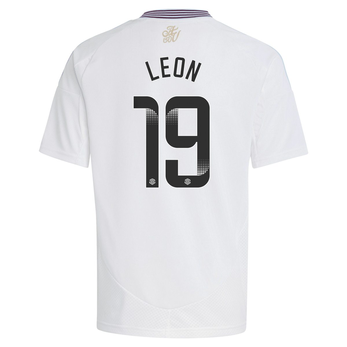 aston villa wsl away shirt 2024-25 – kids with leon 19 printing Collection | Authentic Aston Villa Shirts